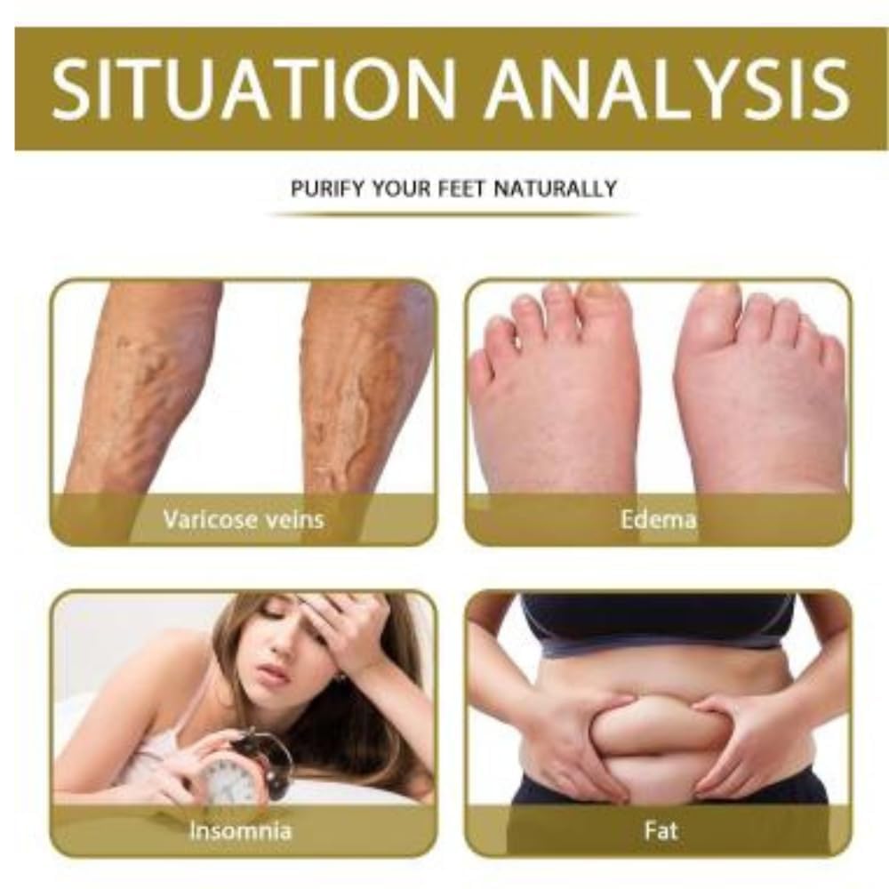 New Bee Venom Foot Patch Stress Relief Detox Patch Solution for Men & Women (BUY 1 GET 1 FREE  ) 🌿👣