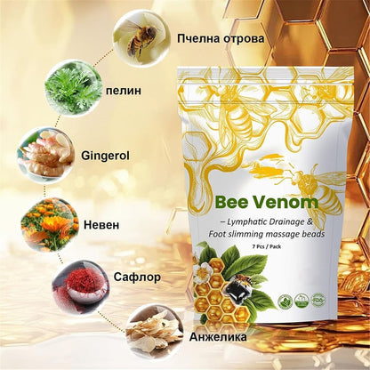 New Bee Venom Foot Patch Stress Relief Detox Patch Solution for Men & Women (BUY 1 GET 1 FREE  ) 🌿👣